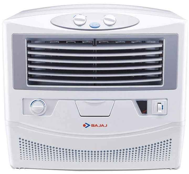 BAJAJ 54 L Window Air Cooler  (White Coolest MD 2020 (480063 MD2020)